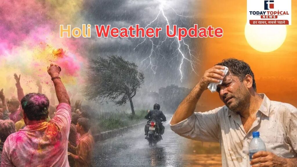 Holi Weather Update