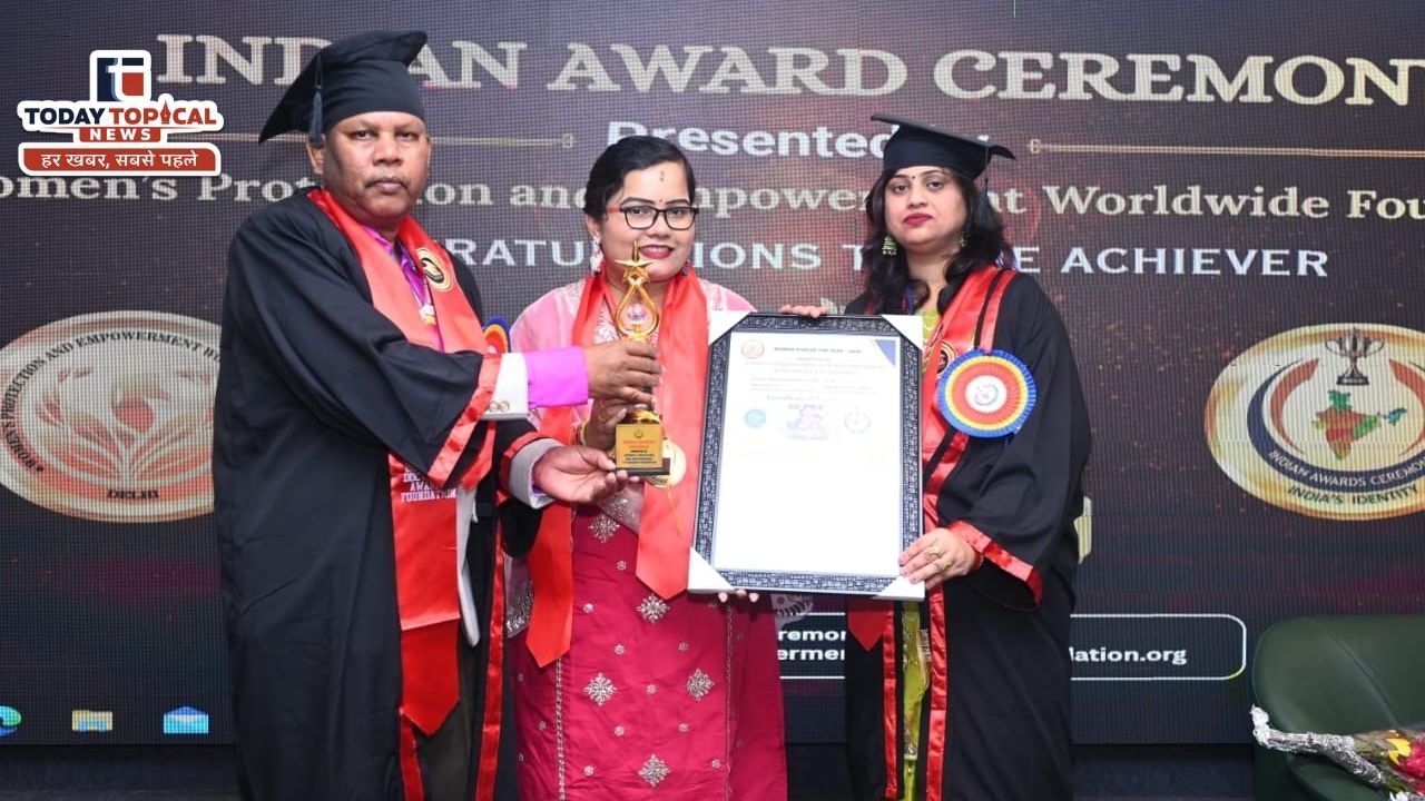 भुवनेश्वर में डॉ. ज्योतिर्मयी पांडा को “वूमेन आइकन ऑफ द ईयर 2026” सम्मान