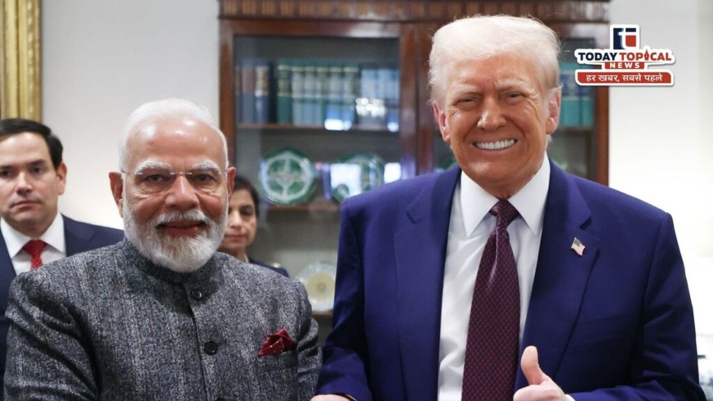 अमेरिकी राष्ट्रपति डोनाल्ड ट्रंप ने दिल्ली में आयोजित कार्यक्रम के दौरान पीएम मोदी की जमकर तारीफ की
