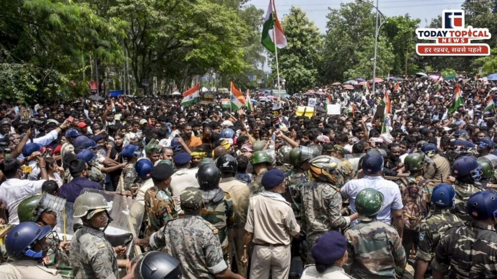 JPSC-JSSC छात्रों का हंगामा